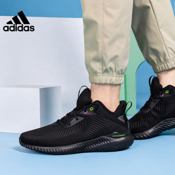 Giày Adidas Alphabounce EK 'Black Acid Yellow' GY5085 - Ảnh 3