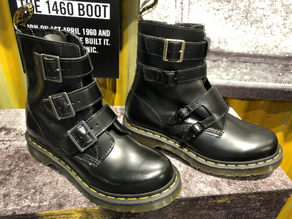 Giày Dr. Martens Blake Black Buttero 13665001 - Ảnh 4