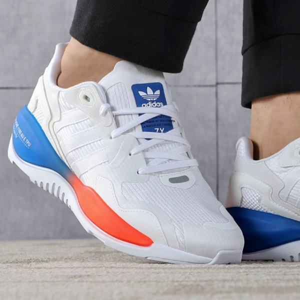 Giày Adidas ZX Alkyne 'White Blue Coral' FV2315 - Ảnh 2