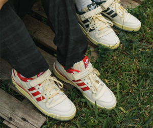 Giay Adidas Forum 84 Low AEC 'White Red' HR0557