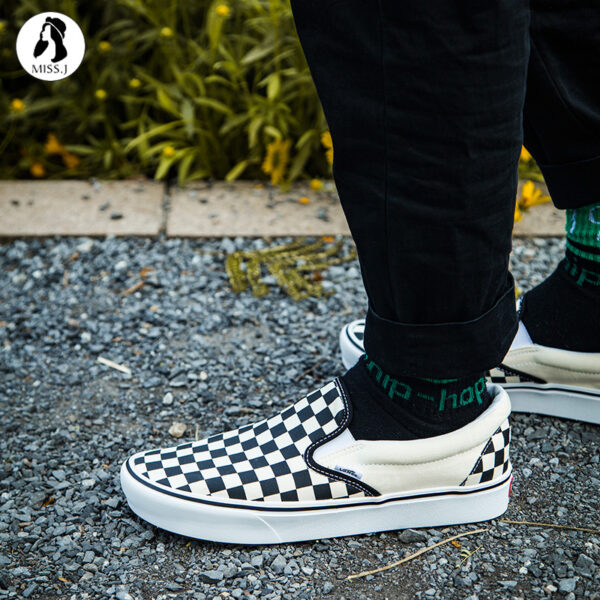 Giày Vans Slip-On ComfyCush 'Checkerboard' VN0A3WMDVO4 - Ảnh 3