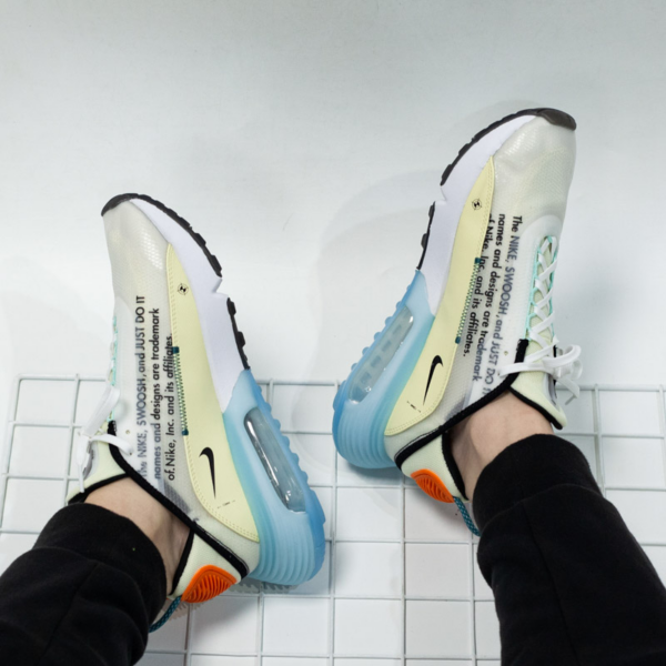 Giày Nike Air Max 2090 'Black Ice Blue Starfish Orange' DM0971-107 - Ảnh 2