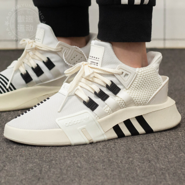 Giày Adidas EQT BASK ADV Beige 'White Black' FZ0042 - Ảnh 4