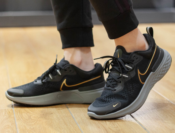Giày Nike React Miler Running Shoes Black CW7121-005 - Ảnh 2