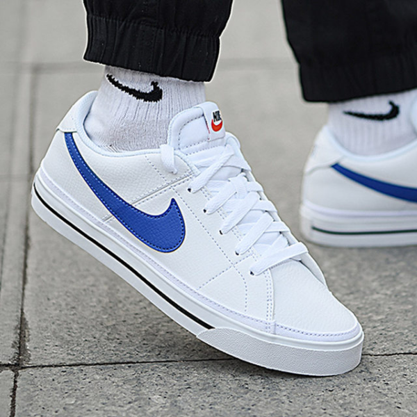 Giày Nike Court Legacy 'White Game Royal' CU4150-101 - Ảnh 4
