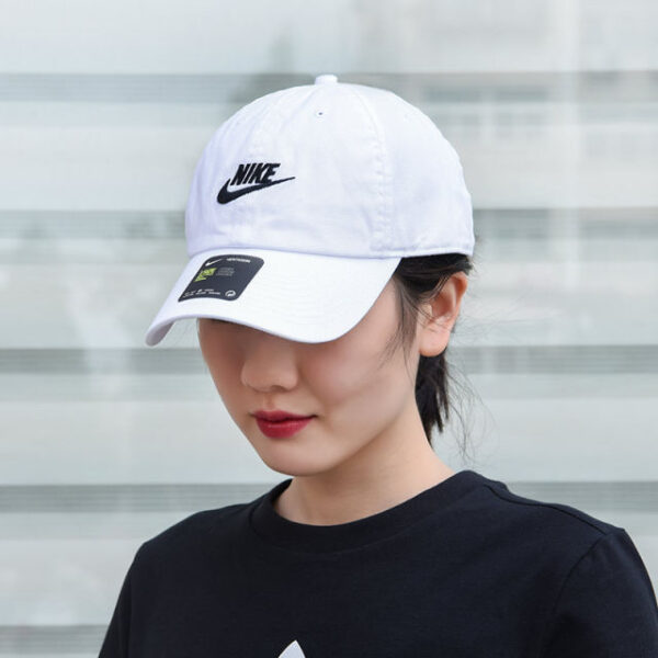 Mũ Nike Heritage 86 Futura Washed Cap White 913011-100 - Ảnh 4
