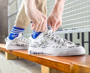 Alternative view of Giày Adidas Nizza RF 'Sharpie Pack' GV9798