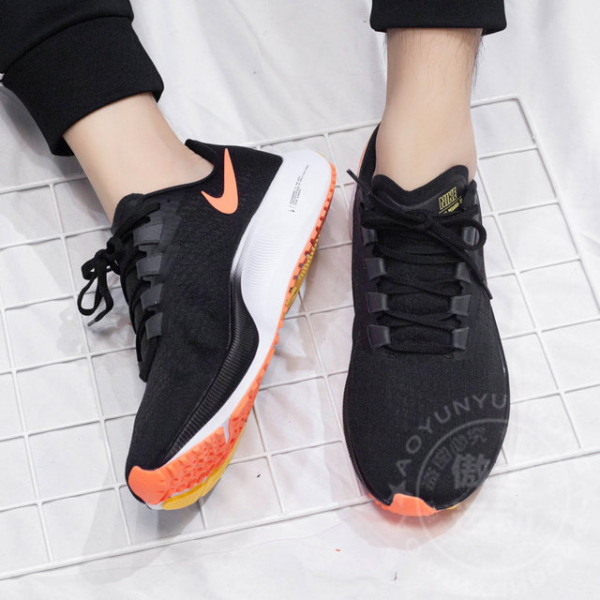 Giày Nike Air Zoom Pegasus 37 'Black Bright Mango' BQ9646-010 - Ảnh 4