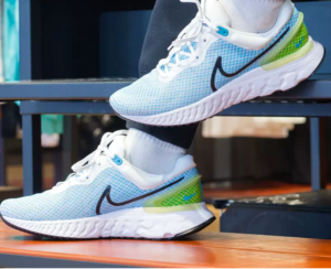 Alternative view of Giày Nike React Miler 3 'Blue White' DD0490-100