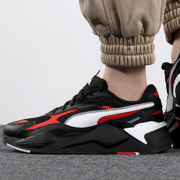 Giày Puma RS-X3 'Black Red' 374991-01 - Ảnh 3