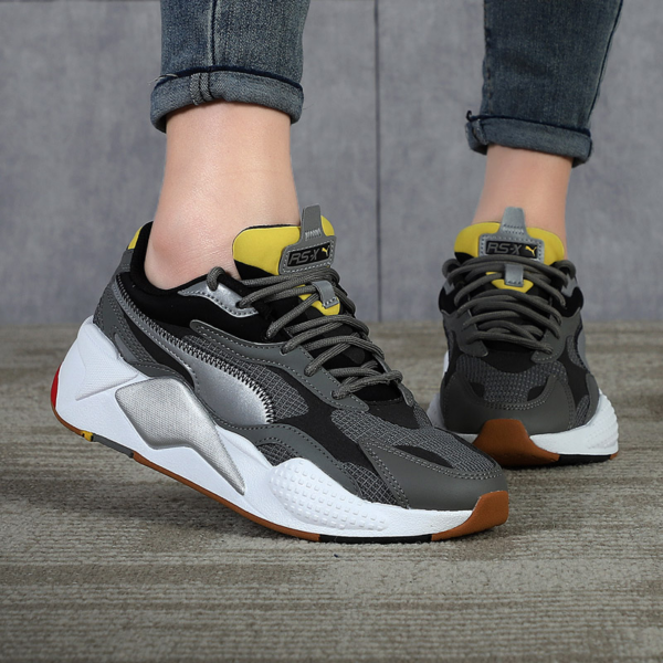 Giày Puma RS-X3 'Grids Ultra Grey Metallic Silver' 374138-02 - Ảnh 4