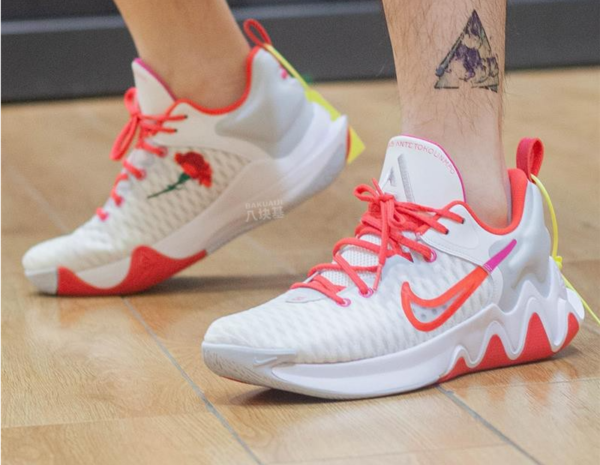 Giày Nike Zoom Giannis Immortality 'White Red' DC6927-101 - Ảnh 3