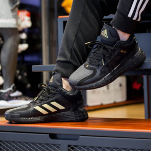 Alternative view of Giày Adidas D Rose 11 'Black Gold Metallic' FZ1544