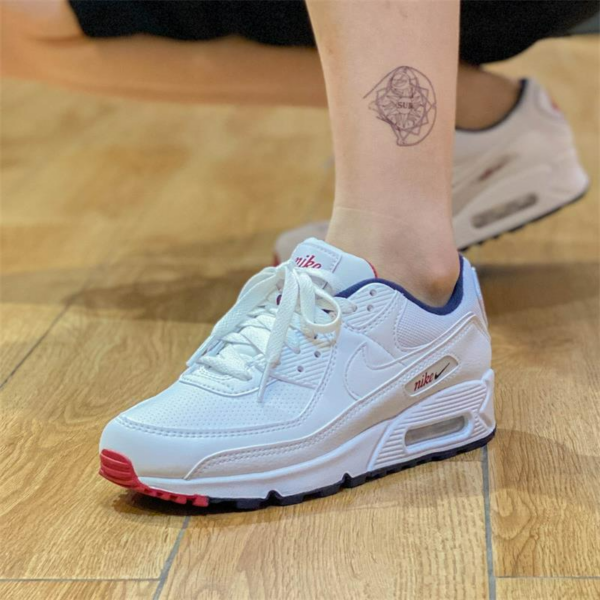 Giày Nike Air Max 90 'Paris White' DJ5414-100 - Ảnh 2