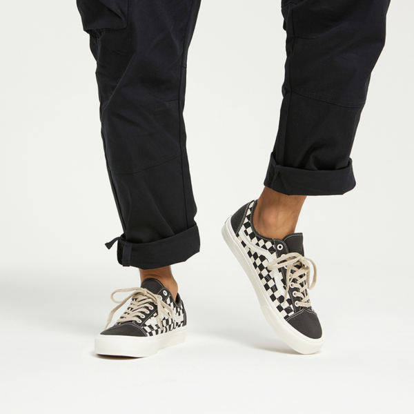 Giày Vans Style 36 Decon Check Skate 'White Black' VN0A3MVL42E - Ảnh 2