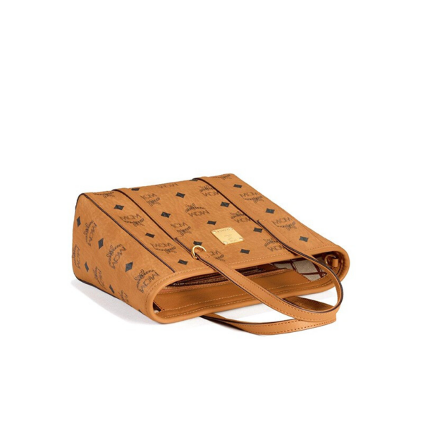 Túi MCM Toni Shopper Visetos Cognac MWPAATN04CO001 - Ảnh 5