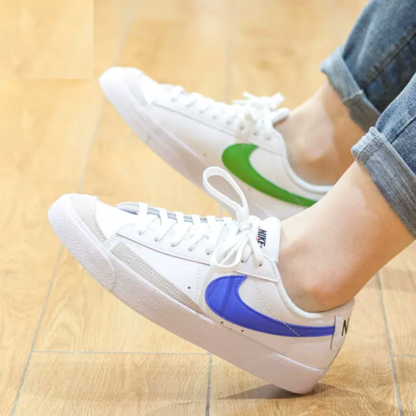Giày Nike Blazer Low '77 'Blue Green'  DA4074-109 - Ảnh 3