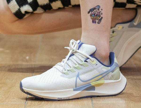 Giày Nike Air Zoom Pegasus 38 'White Boarder Blue' DQ5077-141 - Ảnh 4