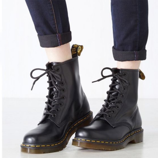 Giày Dr. Martens 1460 Black Nappa Smooth Leather Ankle Boots 11822002 - Ảnh 3