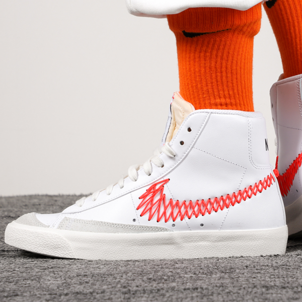 Giày Nike Blazer Mid '77 GS 'Double Zig Zag Stitched Swoosh' DJ2008-161 - Ảnh 4