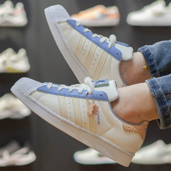 Giày Adidas Superstar 'Ecru Tint Ambient Sky' GZ3414 - Ảnh 3