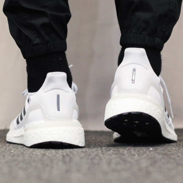Giày Adidas UltraBoost 20 'Cloud White Night Metallic Dash Grey' EG0783 - Ảnh 7
