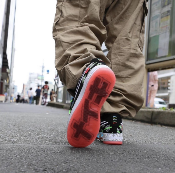 Giày Nike Air Force 1 '07 LV8 'Worldwide Katakana Black' DA1343-003 - Ảnh 3