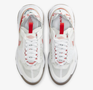 Alternative view of Giày Nike Air Jordan Delta Breathe 'White Habanero Red' DN4234-162