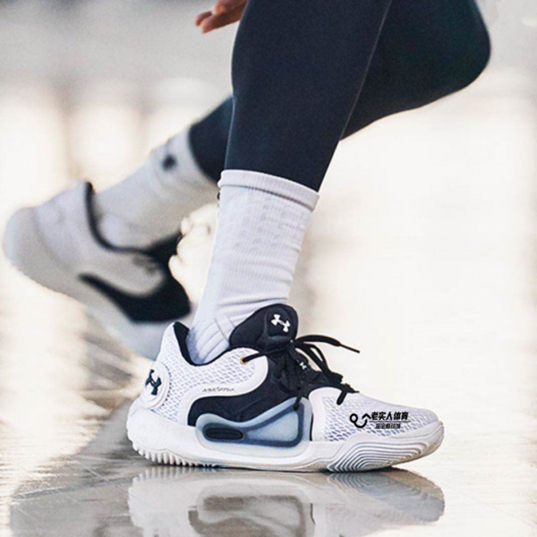 Giày Under Armour Anatomix Spawn 2 'White Black' 3022626-100 - Ảnh 3