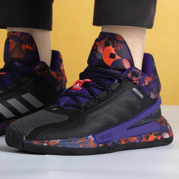 Giày Adidas D Rose 11 'Purple' G55803 - Ảnh 5