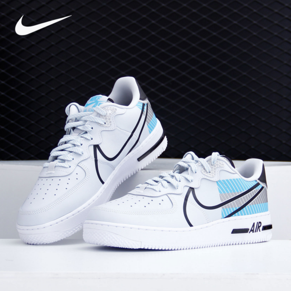 Giày Nike 3M x Air Force 1 LX Baltic Blue CT3316-001 - Ảnh 5