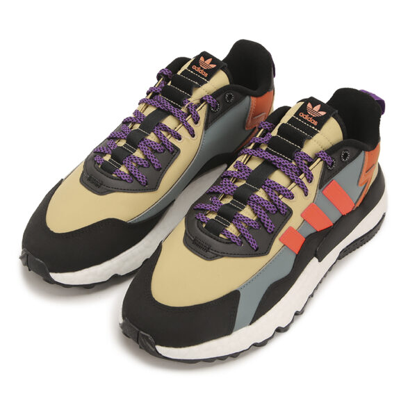 Giày Adidas Nite Jogger 'Core White Orange' FZ3664 - Ảnh 2