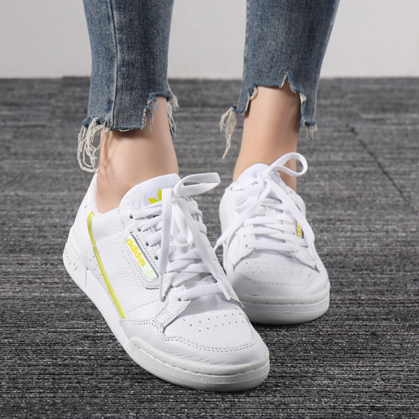 Giày Adidas Wmns Continental 80 'White Semi Frozen Yellow' EE5561 - Ảnh 5