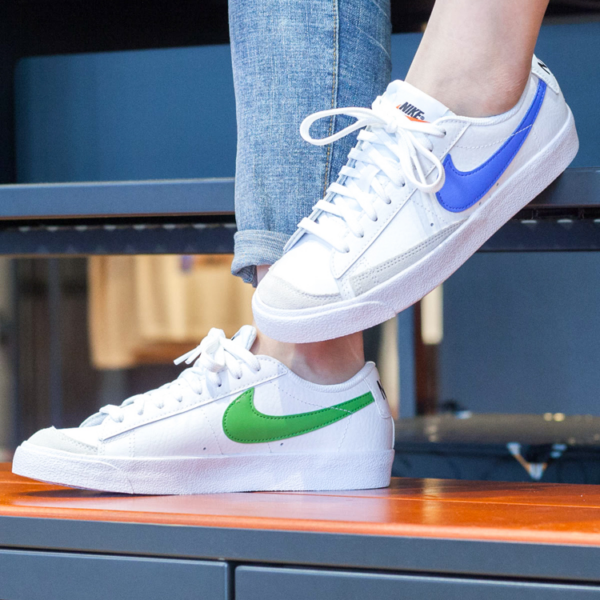 Giày Nike Blazer Low '77 'Blue Green'  DA4074-109 - Ảnh 2