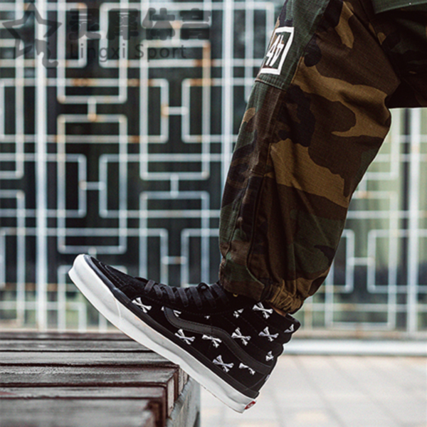 Giày Vans WTAPS x UA OG SK8-Hi LX 'Black' VN0A4BVB20P1 - Ảnh 2