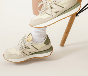 Alternative view of Giày New Balance 237 Green White MS237NI1