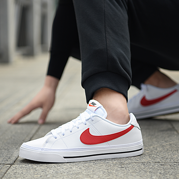 Giày Nike Court Legacy 'White University Red' CU4150-105 - Ảnh 3