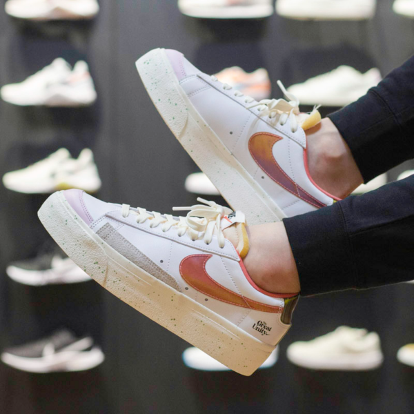 Giày Nike Blazer Low Platform 'The Great Unity' DM5451-611 - Ảnh 2