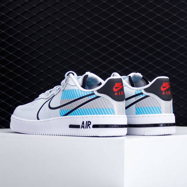 Giày Nike 3M x Air Force 1 LX Baltic Blue CT3316-001 - Ảnh 4