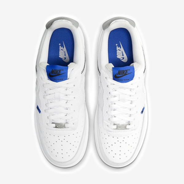 Giày Nike Wmns Court Vision Low SE 'White Metallic Silver' DD1648-100 - Ảnh 6