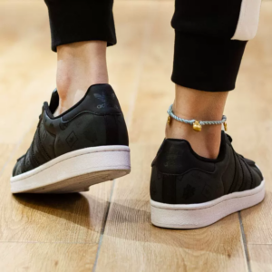 Giay Adidas Superstar 'Black Logo Print' GX8412