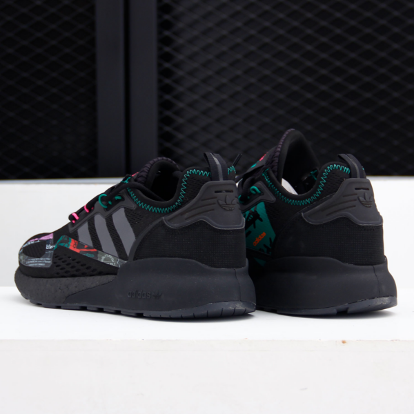 Giày Adidas ZX 2K Boost 'Black Bright Green' GX2719 - Ảnh 5