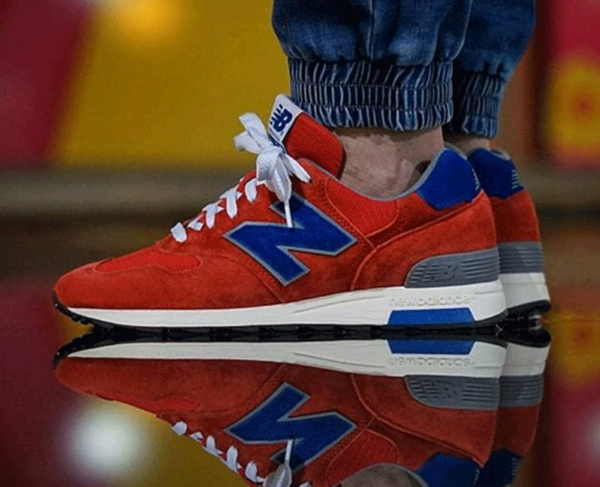 Giày New Balance 1400 Red Blue M1400APC - Ảnh 4