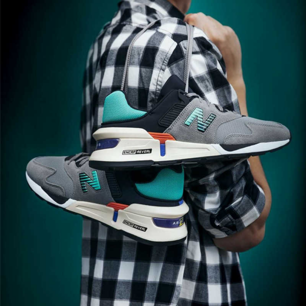 Giày New Balance 997 Sport 'Marblehead Aqua Chalk' MS997JEB - Ảnh 5