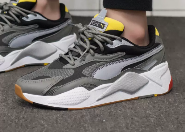 Giày Puma RS-X3 'Grids Ultra Grey Metallic Silver' 374138-02 - Ảnh 5