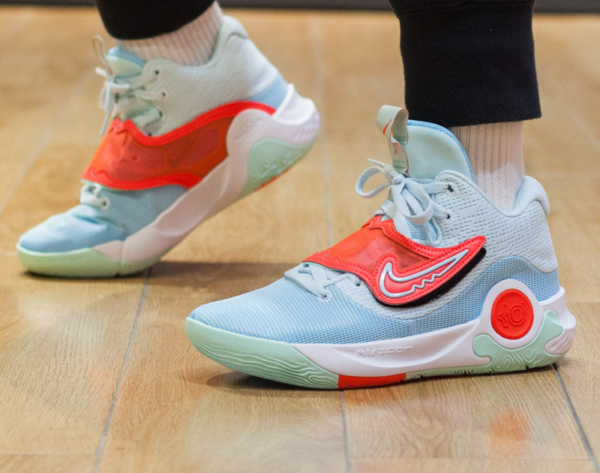 Giày Nike KD Trey 5 X EP 'Crimson Mint' DJ7554-400 - Ảnh 4