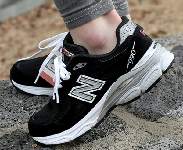 Giày New Balance 990v3 Made in USA 'Black White' W990BK3 - Ảnh 5