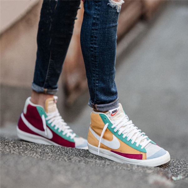 Giày Nike Blazer Mid Vintage 'Multi Suede' CI1167-600 - Ảnh 2