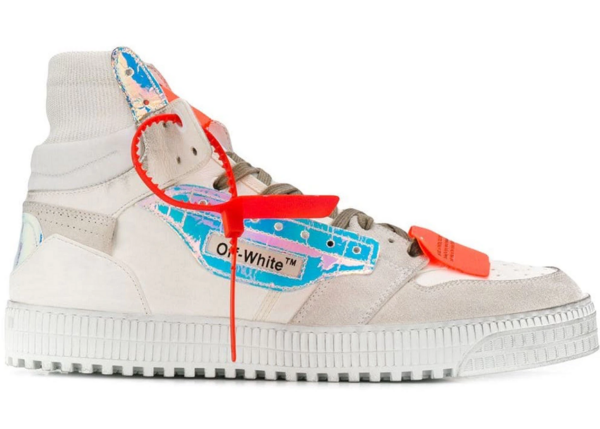 Giày Off-White Court High Iridescent FW19 OMIA065F19800039W-0118