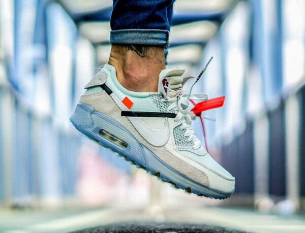 Giày Nike Air Max 90 'Off White' AA7293-100 - Ảnh 3